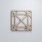 Ekena Millwork Extra Small Buxton Decorative Fretwork Wood Wall Panels, Hickory, 7 3/8"W x 7 3/8"H x 3/8"T WALW08X08X0375BUXHI - alternate 3